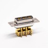 D SUB Power Connector 3w3 Male Right Angled Through Hole for PCB Mount 20A