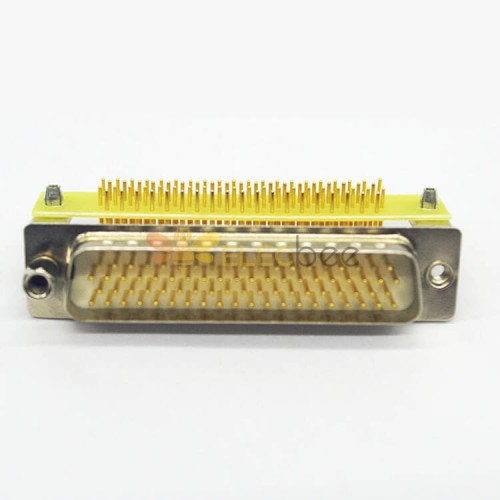 D Sub Pin Connector Right Angled Male Female Through Hole Pin Rows Bur