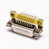 D sub Angolo destro Plug 8.89 Staking tipo 26 Pin Machined Pin PCB Mount