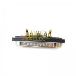D sub 17w2 IP67 Waterproof D-sub Aluminum Alloy D-sub 17W2 Male Right Angle Board Mount Connector