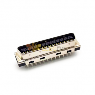 50 Pin SCSI Разъем HPCN Мужской прямой адаптер через отверстие для ПХД Маунт