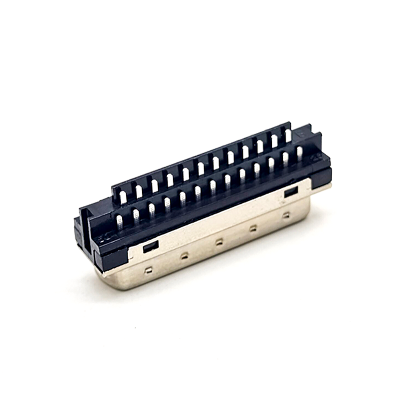 50 PIN SCSI Connector HPDB 50PIN Type de soudure mâle Strahght pour câble