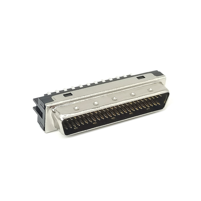 50 PIN SCSI Connector HPDB 50PIN Type de soudure mâle Strahght pour câble