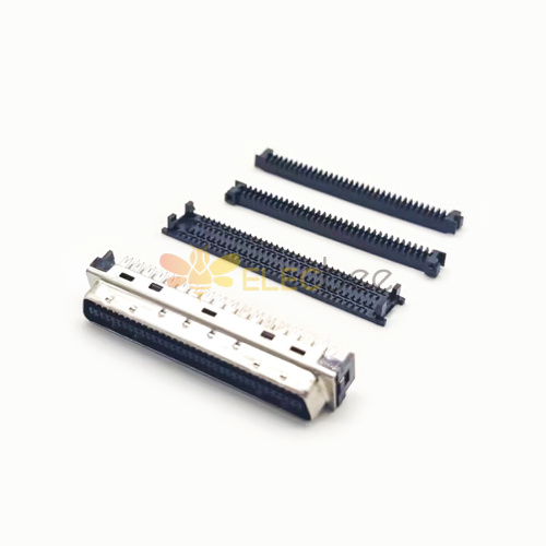 68 Pin SCSI Adaptateur HPCN Mâle Straight Connector Prick Type pour câble