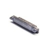 PCB 마운트용 SCSI 68 핀 어댑터 여성 각진 커넥터 관통 구멍