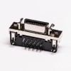 Connettore SCSI 20 Pin Angolo Retto Harpoon Attraverso Foro per PcB Mount