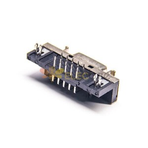 SCSI Connettore Femminile HPCN 20 Pin Dritto Femminile Attraverso Il Connettore Foro