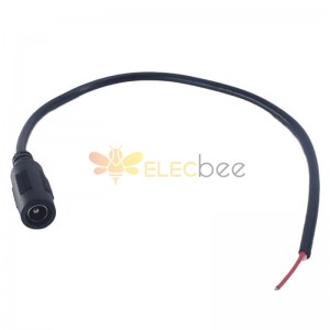 DC5.5*2.1MM Single Female DC Power Cable for Monitor 30cm