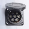 GB/T EV Charger GB/T20234 7 Pin Socket for Station AC 16A/32A Charging Connector single-phase(1-phase)