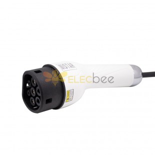Branchez les bornes de recharge de voiture Prise de charge de véhicule électrique standard européen Connecteur AC 16A EV monophasé(1-phase)