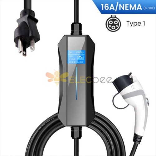 Câble de chargeur EV Iec62196 Type 2 Véhicule électrique Evse