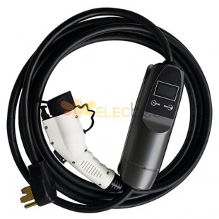 Cargador de vehículo eléctrico portátil J1772 EVSE Tipo de cargador 1Plug con NEMA 14-50 Enchufe 16A monofásico (1 fase)