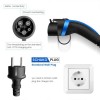 Tipo 1 Carregador EV SAE j1772 Plug Carregador Portátil para Veículo Elétrico 16A com Schuko Plug