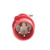 タイプ2ポータブル充電器IEC62196-2赤いCEEプラグ16A/32Aを備えた電気自動車用EV家庭用充電器
