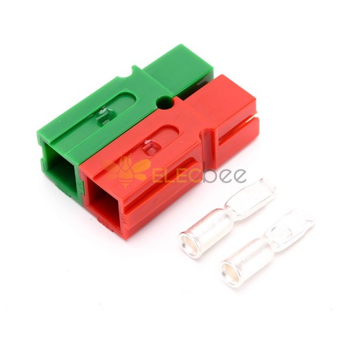4 X Battery Connection 50 A Plug, 50 A 600 V Quick Connect Battery  Connector Quick Connection Plug For Winch Or Trailer, Car, High Current  Connector (