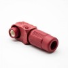 Surlok Clamps Busbar Lug 8mm التوصيل بزاوية قائمة ومقبس أحمر IP67 200A الحالي