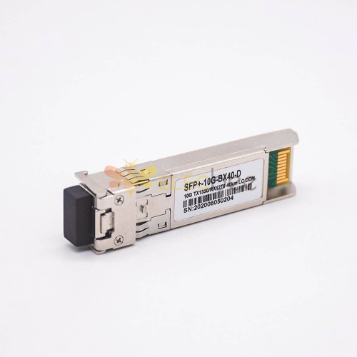 10G SFP+ 광섬유 트랜시버 SMF BIDI LC 인터페이스 40KM DDM TX1330/RX1270