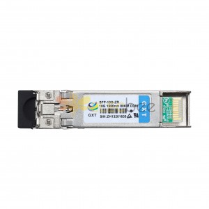 SFP-10G-ZR 10GBASE-ZR SFP+ 1550nm 80km DOM Duplex LC SMF Modulo ricetrasmettitore ottico