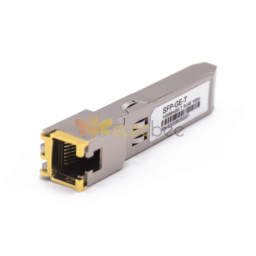 SFP-GE-T 1000M SFP Copper RJ-45 100m وحدة الإرسال والاستقبال البصرية