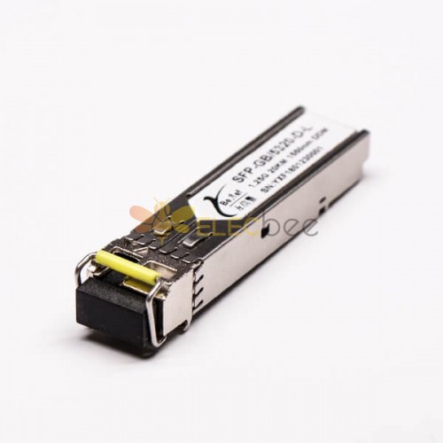 단일 모드 SFP 섬유 트랜시버 모듈 1.25G 20KM 1550NM DDM