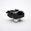 Fiber Optic Module jack and 3 RCA Jack Right angle panel mount with self tapping hole Transmitter