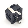 Toslink socket fiber connector Optical fiber Right angle panel mount with self tapping hole Transmitter