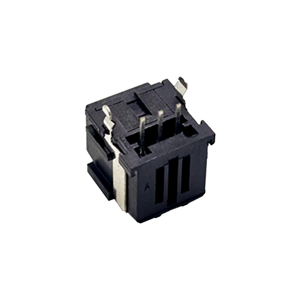 Toslink socket fiber connector Optical fiber Right angle panel mount with self tapping hole Transmitter