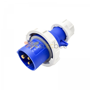 60309 230v 16A 3pin 220V-250V 50/60Гц 3P 6h 2P-E водонепроницаемый IP67 CeE Промышленный IEC60309 Plug Blue