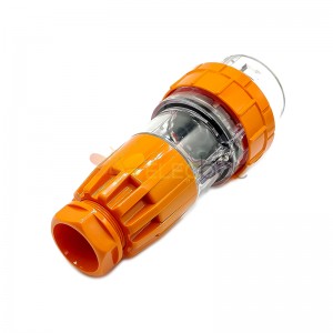 Australian standard 32A 250V single phase 3pin 50Hz 3P 6h 2P+E waterproof IP66 IEC60309 industrial plug