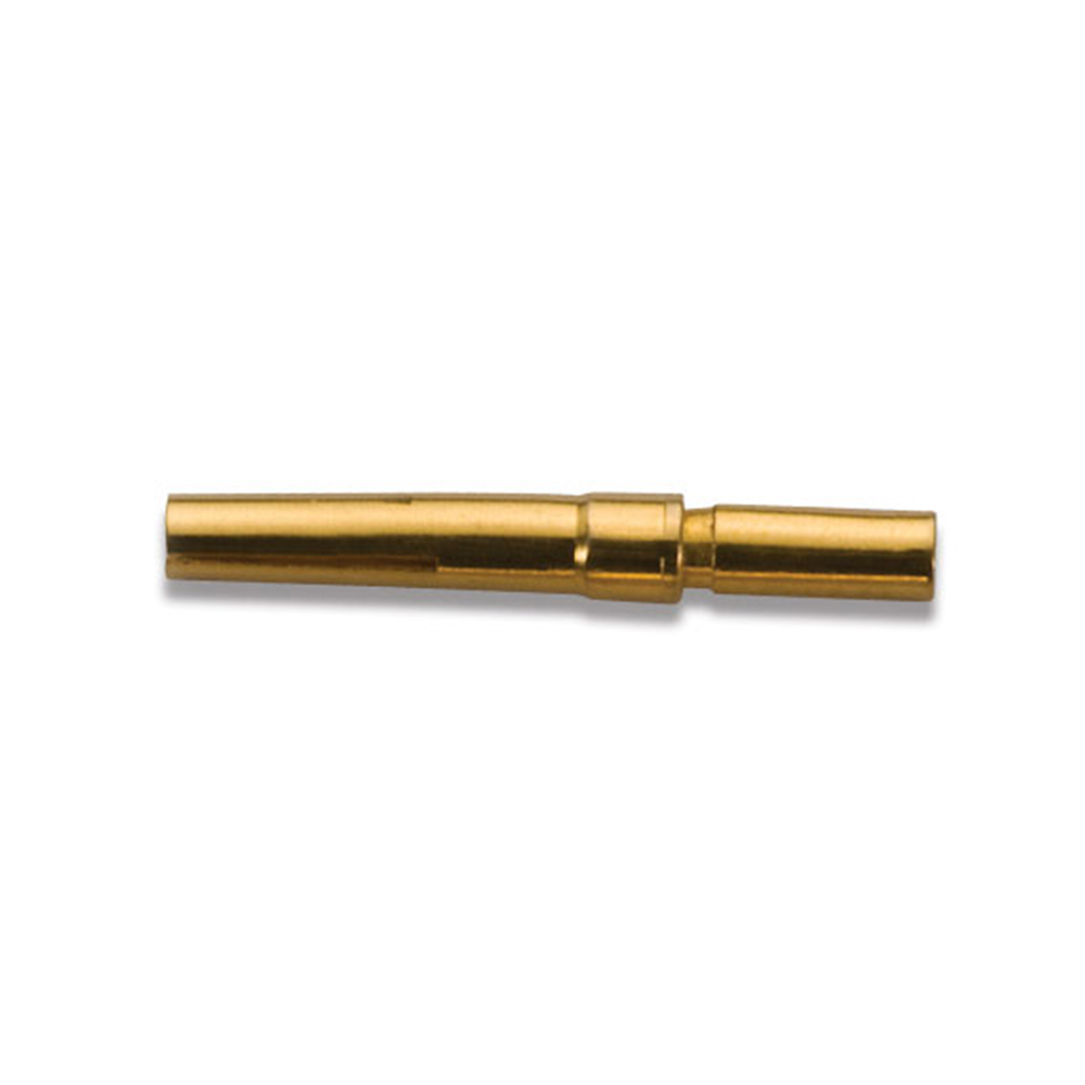 Pin femmina placcato oro HM 5A 0,08-0,21 mm²