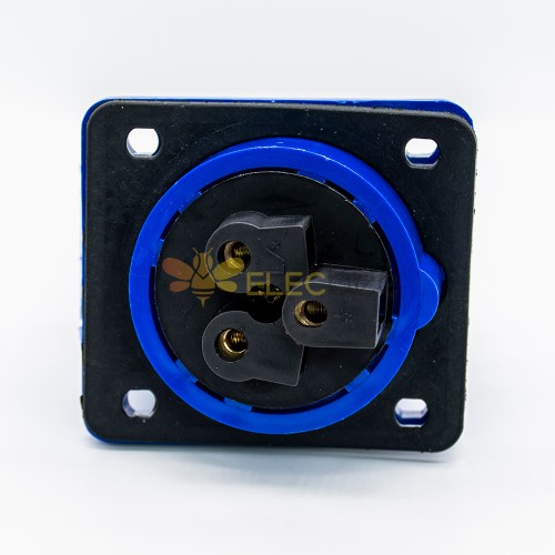  Elecbee CEE Industrial Connector 16A 3pin 220V-250V 2P+E  Waterproof IP67 IEC60309 : Tools & Home Improvement