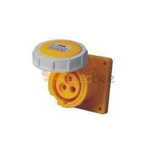 IP67 IEC60309 Женский сосуд 16A 3pin 110V-130V 2P-E ЦВЕ Промышленный