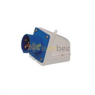 16A 3pin IEC60309 Soket 220V-250V 50/60Hz 2P+E 6h 2P+E IP44 CEE Endüstriyel Yüzey Liyakül Lüpi