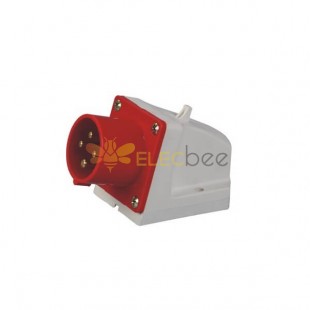 IEC60309 Soket 16A 4pin 380V-415V 50/60Hz 4P 6h 3P+E IP44 CEE Endüstriyel Yüzey Montaj Pimli Kutulu