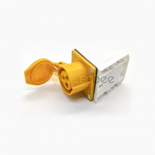 工業連接器黃色IP67防水16 3芯130 v