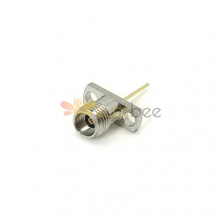 2.92mm Airline Connector, 14 x 4.8mm / 0.550 x 0.190inch Flange Jack, 0.75mm / .030″ Pin