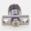 Conector hembra de 2,92 mm, brida de 12,7 x 4,8 mm / 0,500 x 0,190 pulgadas Clavija de 0,6 mm / 0,024″