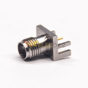 Microwave Connector 2.92MM Female Connector Edge Mount pour PCB