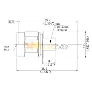 18 GHz N-Stecker auf SMA-Stecker Low Loss Test Cable Assembly 1M