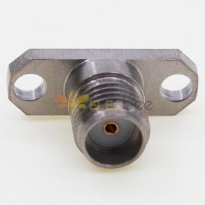 SMA Female Connector, 12.7 x 4.8mm / 0.500 x 0.190inch Flange 1.27mm Vertical Flat Pin