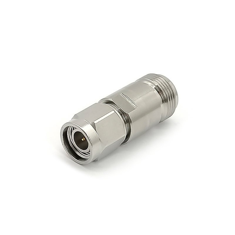 N Female To TNC Male Rf Coax Connector 18Ghz Stainless Steel Adapter