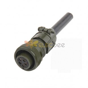 MS3108A14S-5S Serie Militare Right Angle Plug 5 Contatti Connettore Circolare Presa Solder