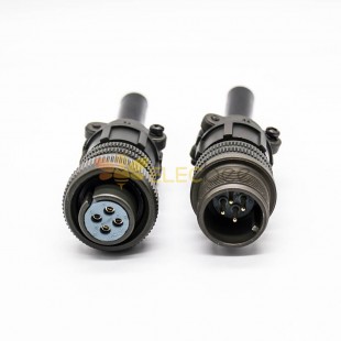 MS5015 4pin Connector Size 14S Straight Male Plug Female Plug 20Pcs 4 Pin Female Plug 4 Pin Female Plug