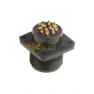 MS3102A18-19P Oro Placcato Contatto 10 Modo Maschio Socket Connettore Militare