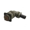 MS3102A28-12P Contacto chapado en oro 26 way Plug conector militar