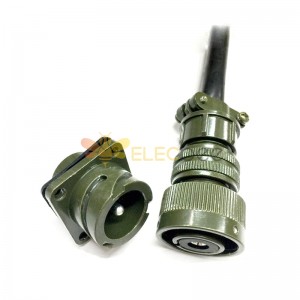 군사 사양 커넥터 Bayonet Series 3106A14S-3 3102A14S-3 Male 및 female 1 Pin Military Connector