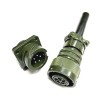 Connettori per specifiche militari Serie a baionetta 3106A14S-5 3102A14S-5 Connettore militare a 5 pin maschio e femmina