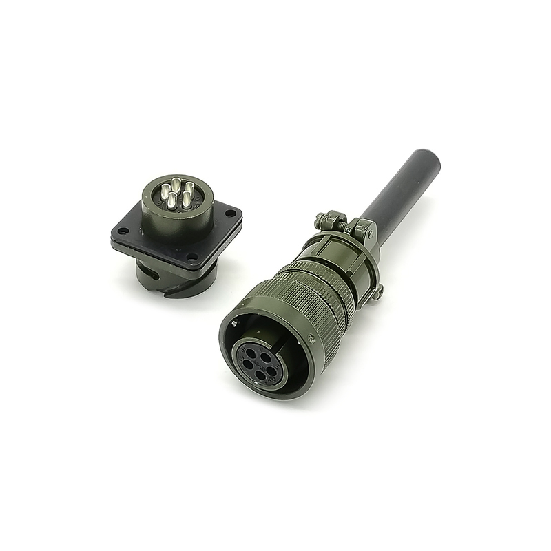 Militärspezifische Steckverbinder Bajonett-Serie 3106A14S-5 3102A14S-5 5-poliger Militärsteckverbinder mit Stecker und Buchse