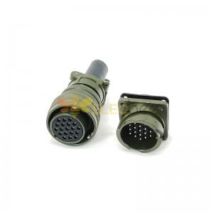 Military Spec Connectors Bayonet Series MS3106A22-14 MS3102A22-14 Male and female 19Pin Military Connector