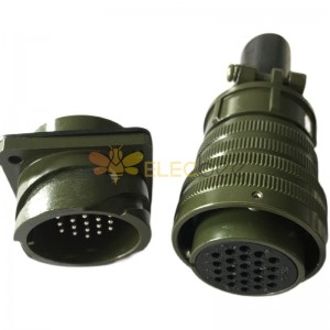 Connettori per specifiche militari Serie a baionetta MS3106A24-28 MS3102A24-28 Connettore militare maschio e femmina a 24 pin